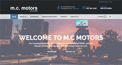 Desktop Screenshot of mcmotors.co.za