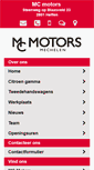 Mobile Screenshot of mcmotors.be